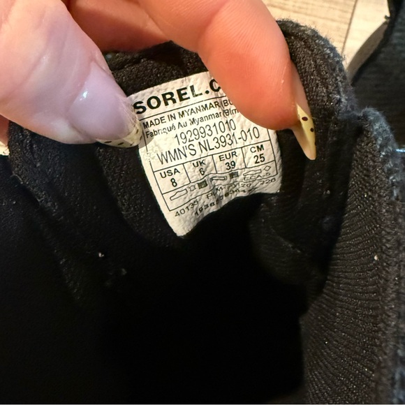 Sorel Black and Blue Ankle Boots - Picture 6 of 6